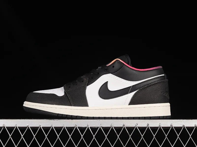 All categories Air Jordan Jordan series basketball shoes Air Jordan 1 Low Z version Air Jordan Retro 1 Low "Electric Green" AJ1 Joe 1 matte black and white cultural and leisure sports sneakers DQ8422-001